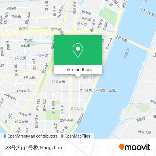 23号大街1号桥 map