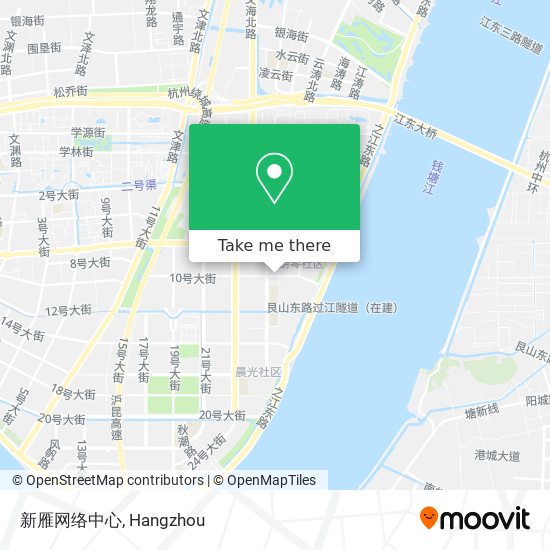 新雁网络中心 map