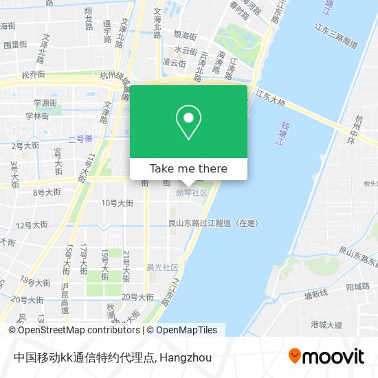 中国移动kk通信特约代理点 map
