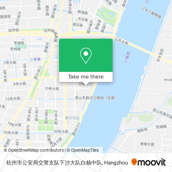 杭州市公安局交警支队下沙大队白杨中队 map