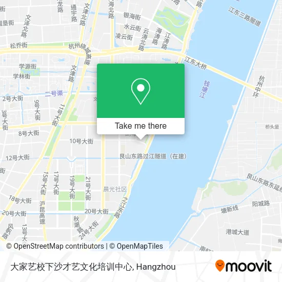 大家艺校下沙才艺文化培训中心 map