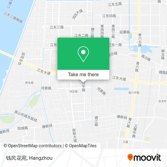 钱民花苑 map
