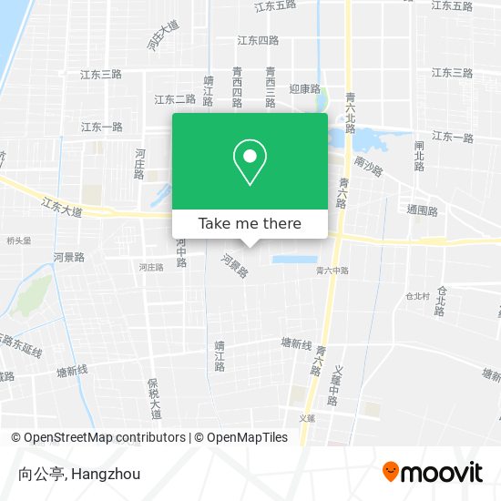 向公亭 map