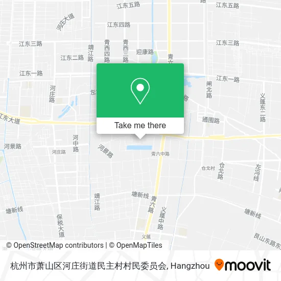 杭州市萧山区河庄街道民主村村民委员会 map