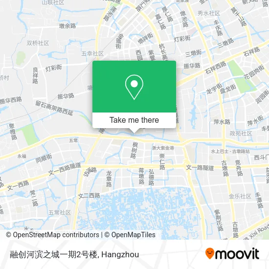 融创河滨之城一期2号楼 map