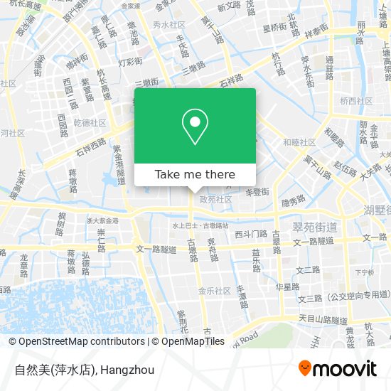 自然美(萍水店) map