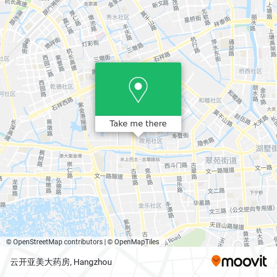 云开亚美大药房 map