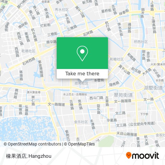 橡果酒店 map