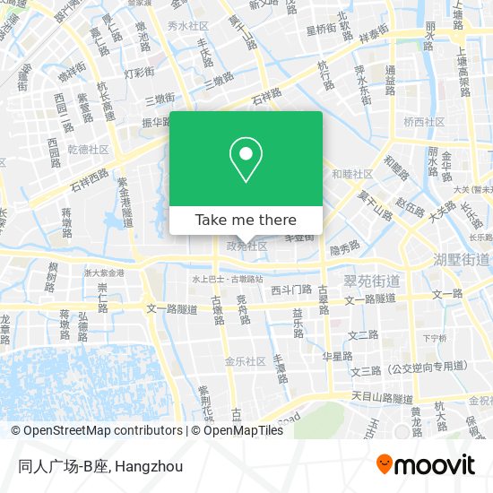 同人广场-B座 map