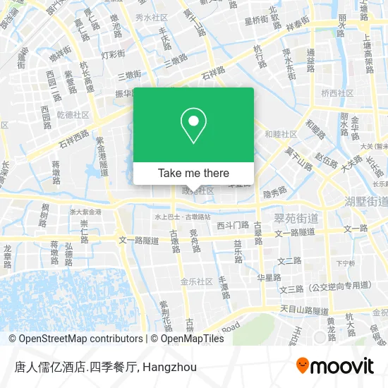 唐人儒亿酒店.四季餐厅 map