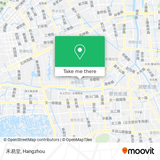 禾易堂 map