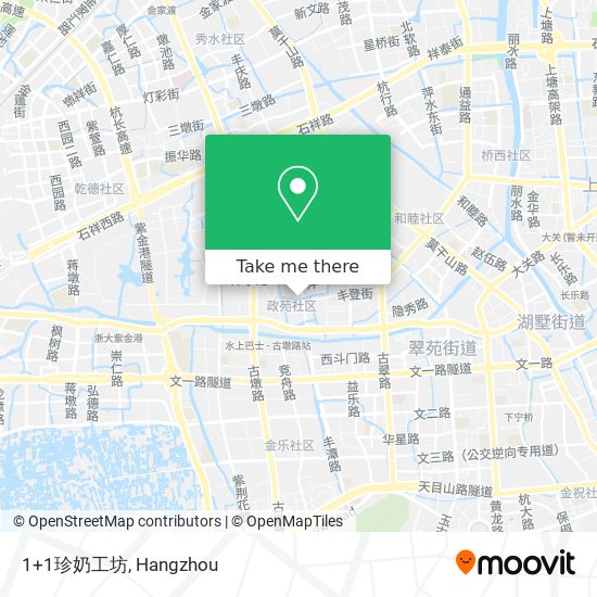 1+1珍奶工坊 map