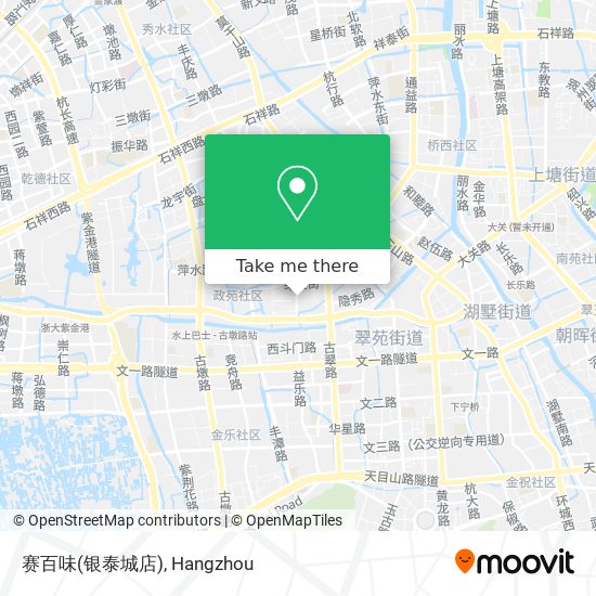 赛百味(银泰城店) map