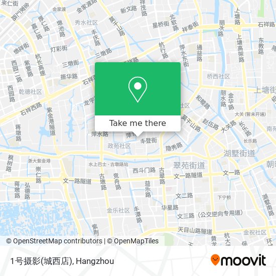 1号摄影(城西店) map