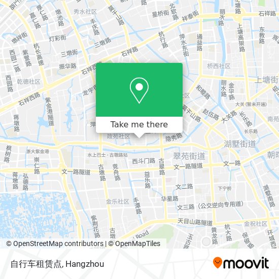 自行车租赁点 map