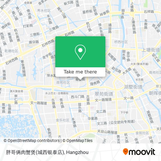 胖哥俩肉蟹煲(城西银泰店) map