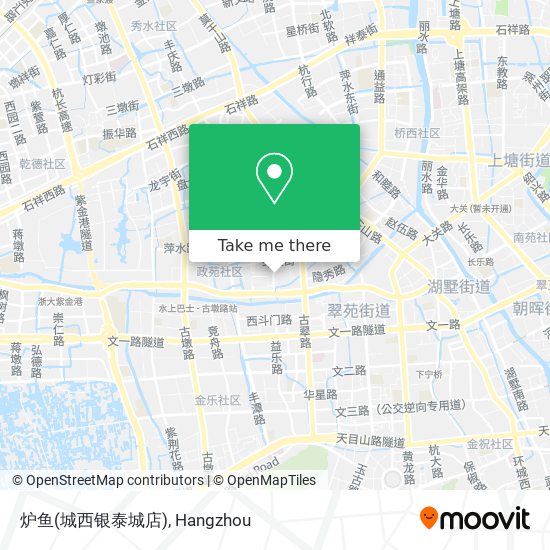 炉鱼(城西银泰城店) map