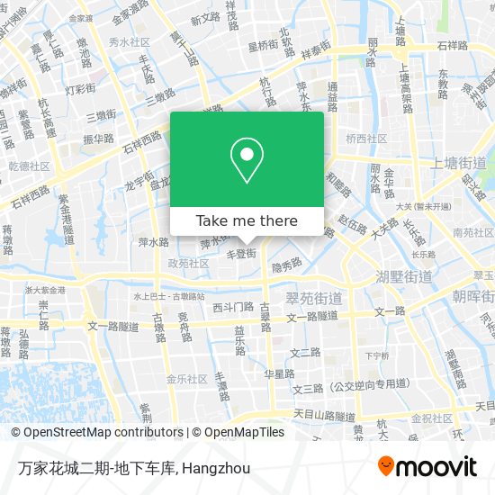 万家花城二期-地下车库 map