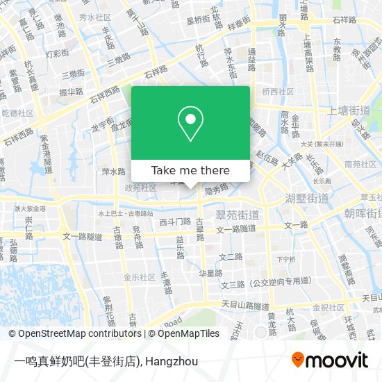 一鸣真鲜奶吧(丰登街店) map