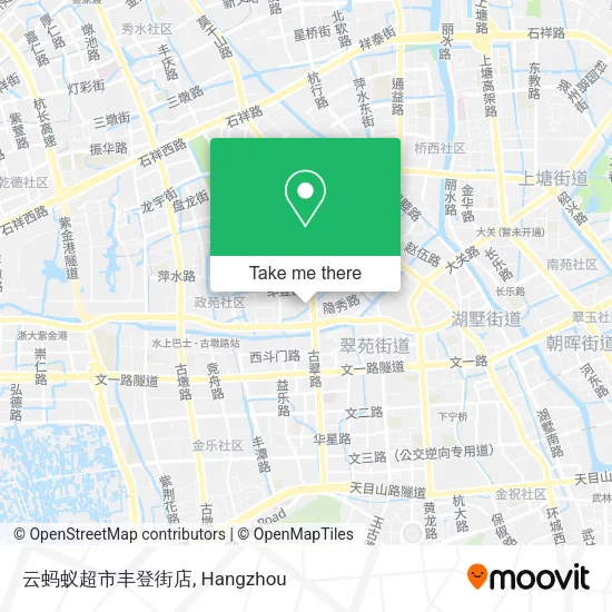 云蚂蚁超市丰登街店 map