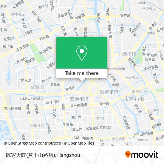 陈家大院(莫干山路店) map