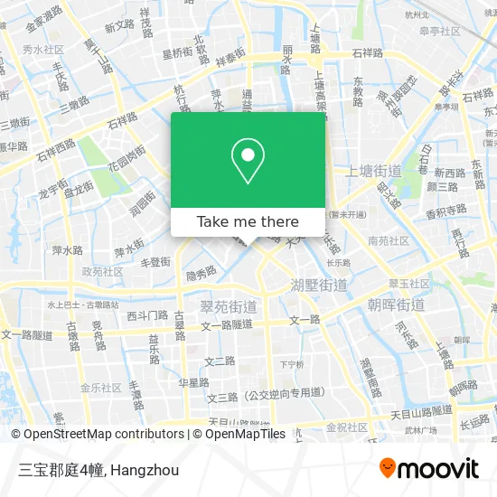 三宝郡庭4幢 map