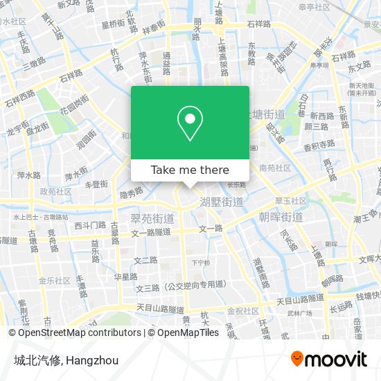 城北汽修 map