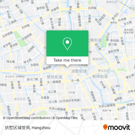 拱墅区城管局 map