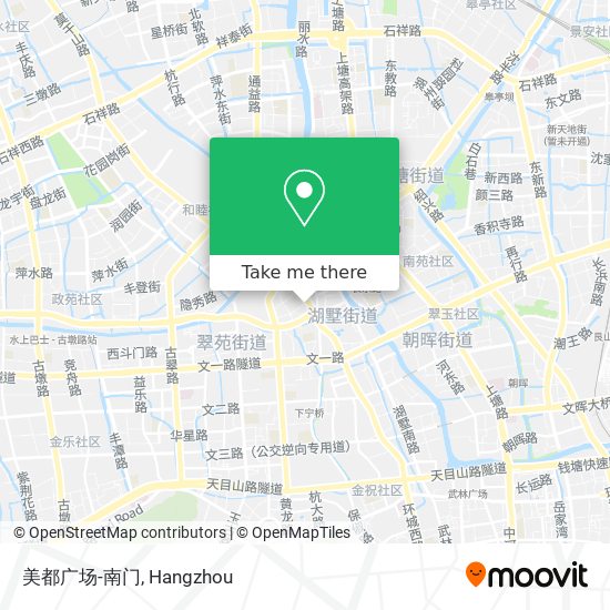 美都广场-南门 map