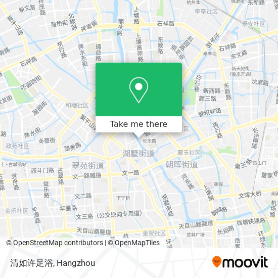 清如许足浴 map