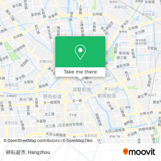 耕耘超市 map