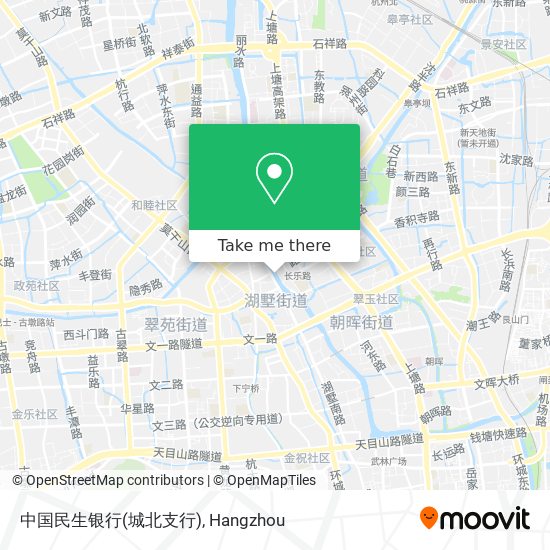 中国民生银行(城北支行) map