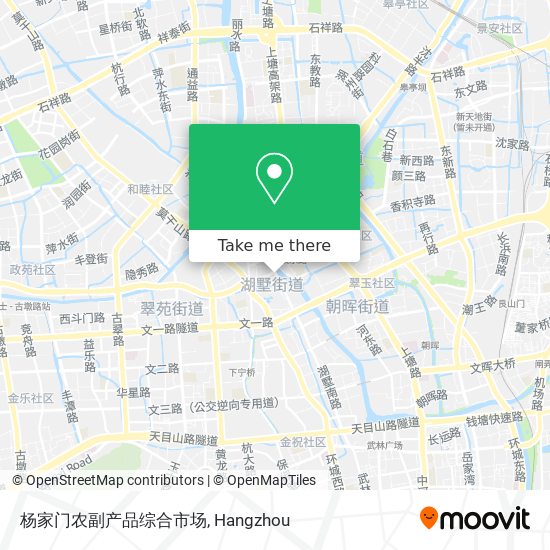 杨家门农副产品综合市场 map