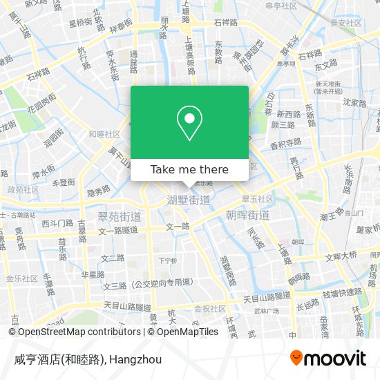 咸亨酒店(和睦路) map
