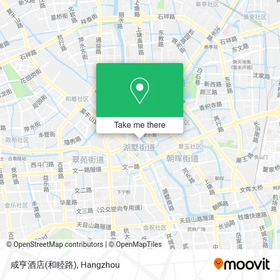 咸亨酒店(和睦路) map