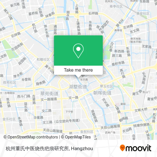 杭州董氏中医烧伤疤痕研究所 map