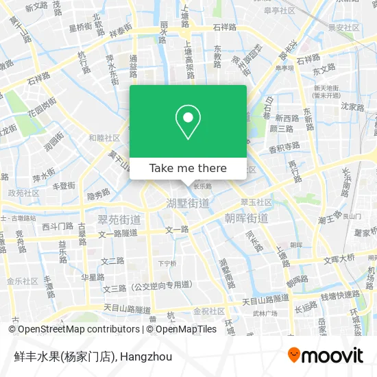 鲜丰水果(杨家门店) map
