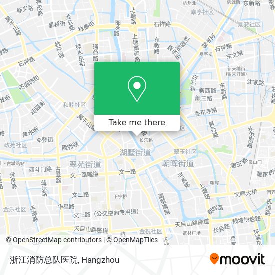 浙江消防总队医院 map