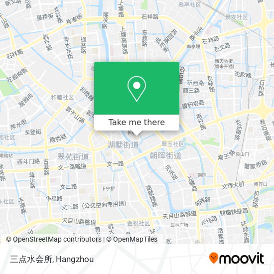 三点水会所 map