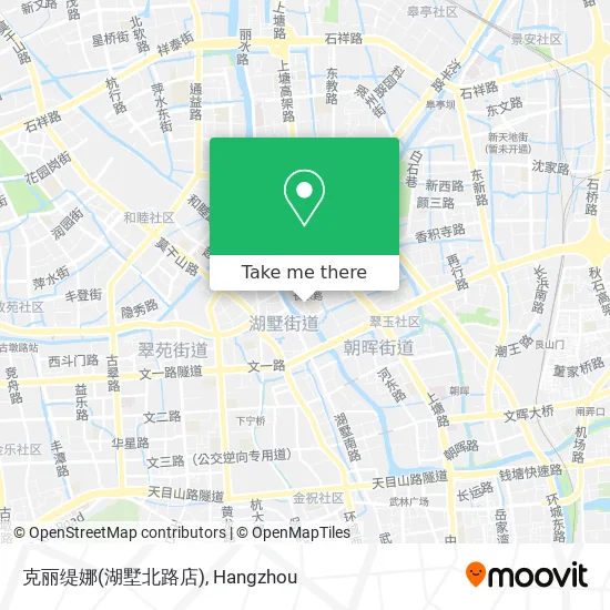 克丽缇娜(湖墅北路店) map