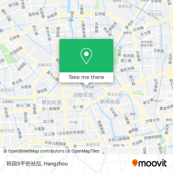韩国S平疤祛痘 map