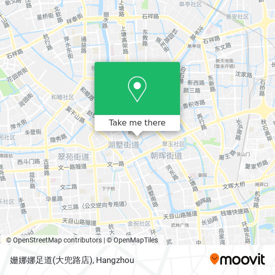 姗娜娜足道(大兜路店) map