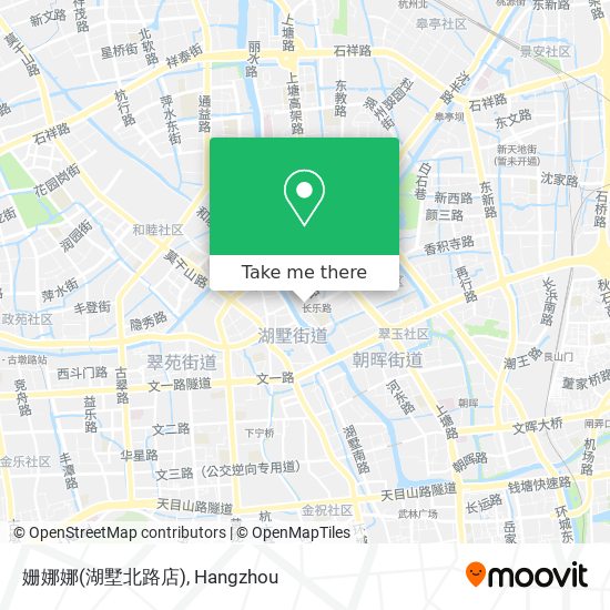 姗娜娜(湖墅北路店) map