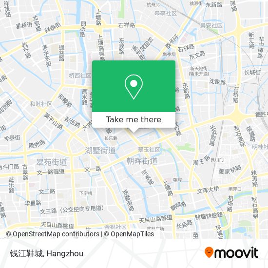 钱江鞋城 map