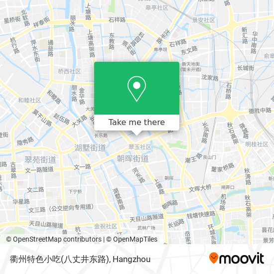 衢州特色小吃(八丈井东路) map
