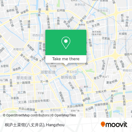 桐庐土菜馆(八丈井店) map
