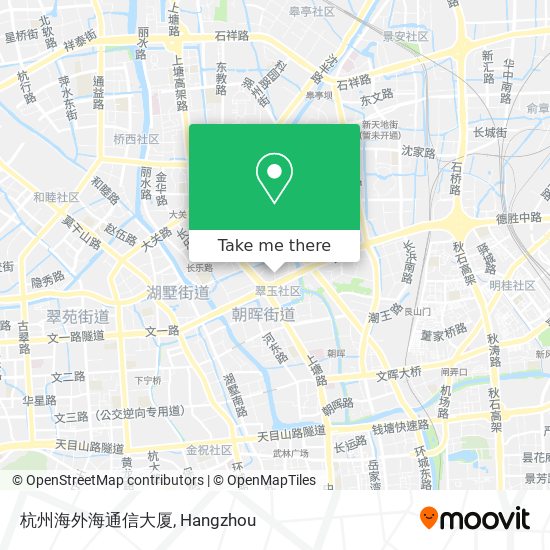 杭州海外海通信大厦 map