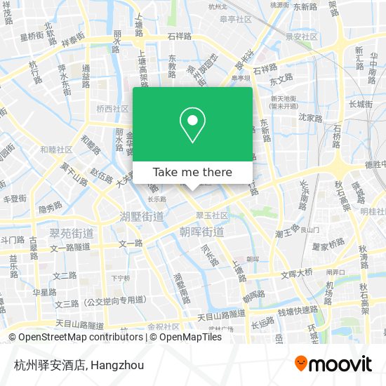 杭州驿安酒店 map