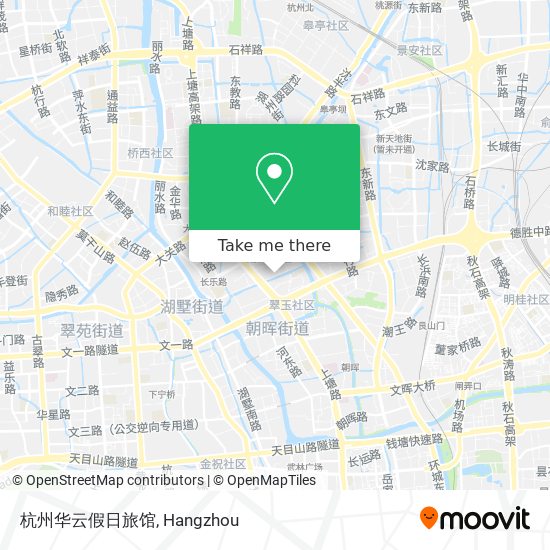 杭州华云假日旅馆 map