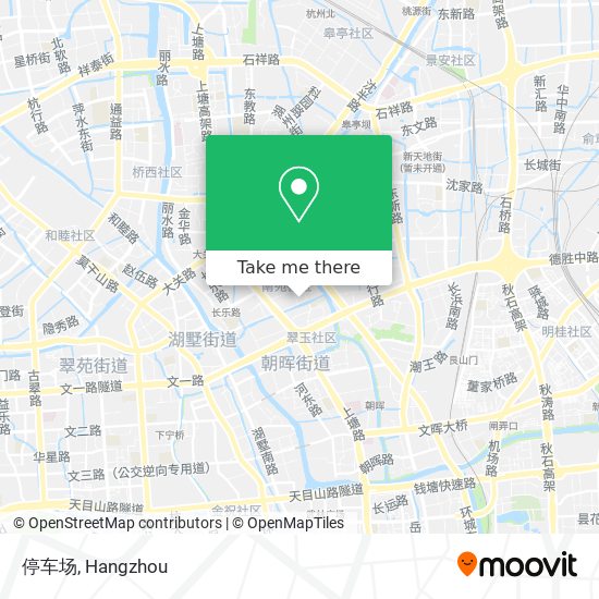停车场 map